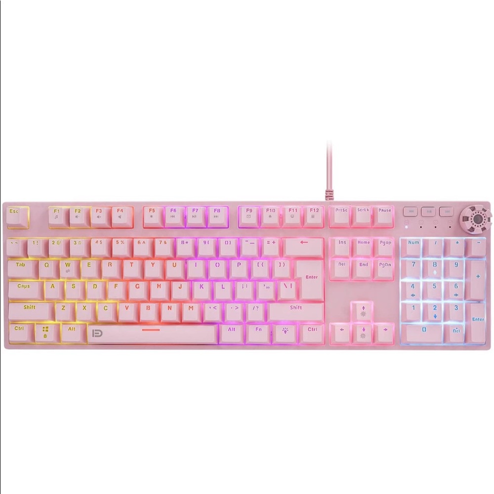Pink Mechanical Keyboard - Picture 4 of 7